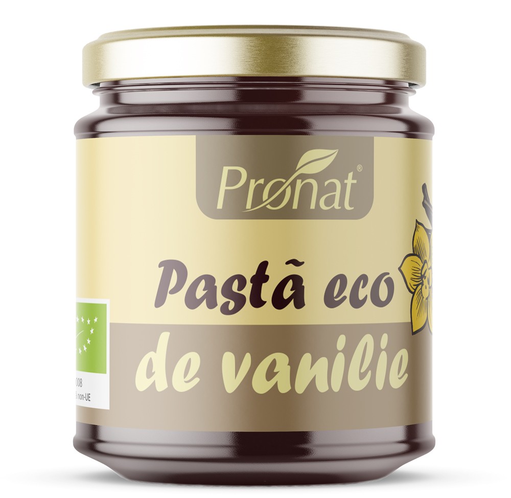 Oferte la Pasta bio de vanilie 200g Pronat