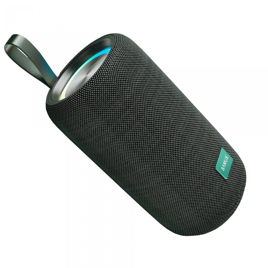 Oferte la Boxa Portabila Bluetooth Iluminare RGB Negru