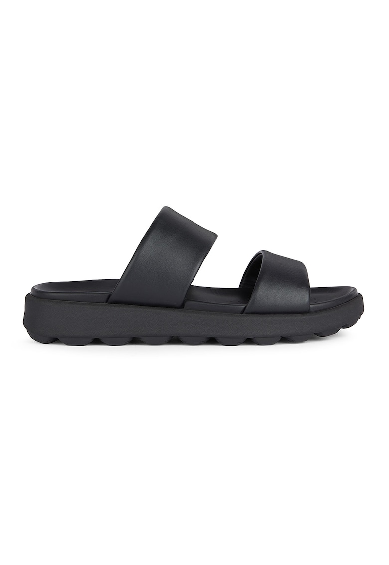 Oferte la Papuci de piele - Negru