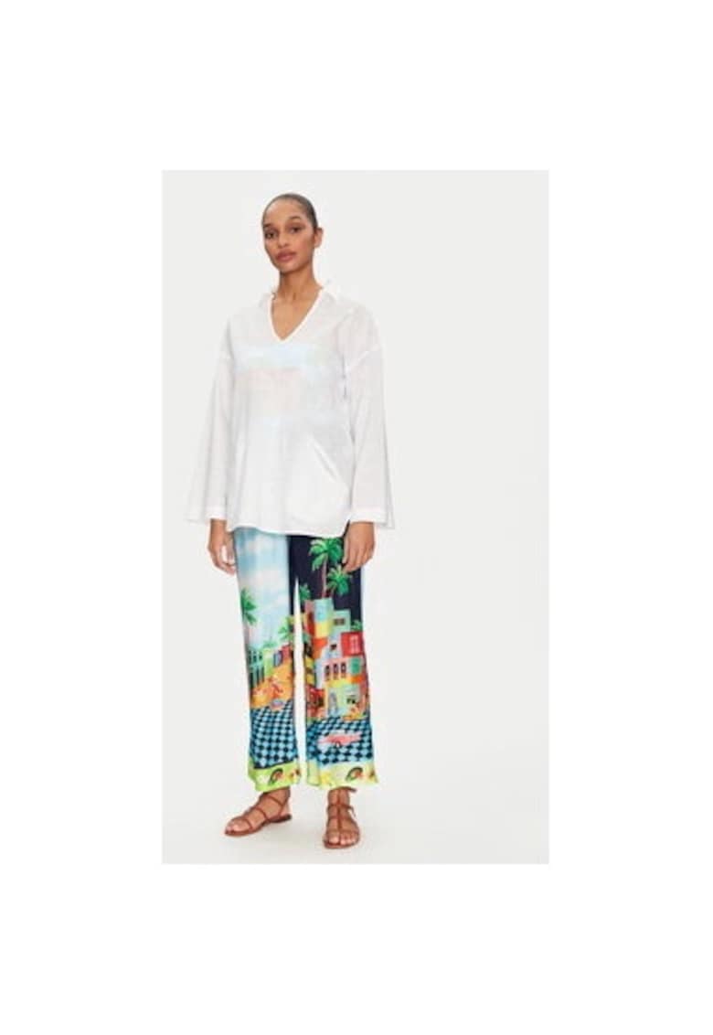 Oferte la Bluza dama -  305002136 - Bumbac - Alb - Alb