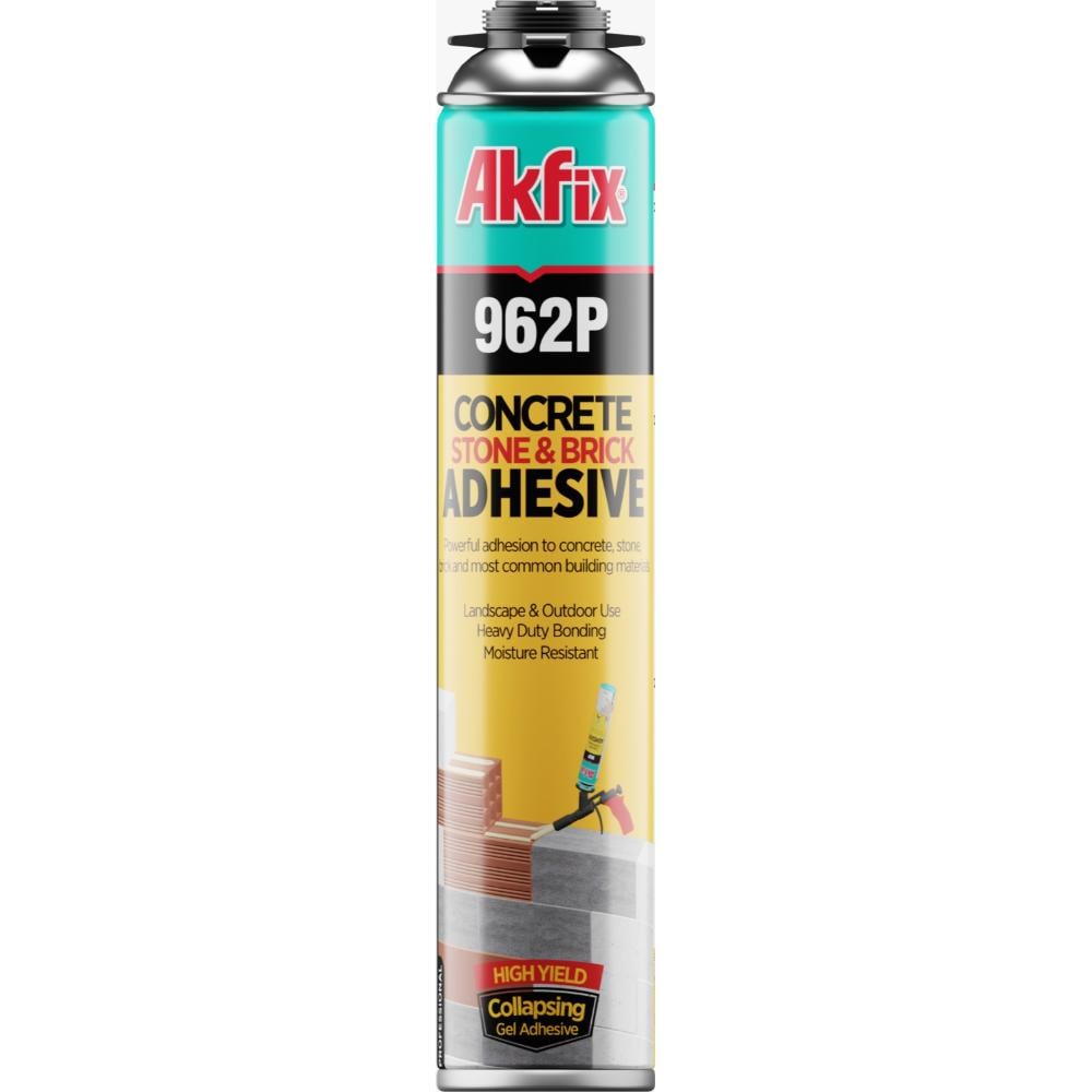 Oferte la Spuma adeziva poliuretanica pentru beton, piatra si caramida Akfix 962P, 800 ml