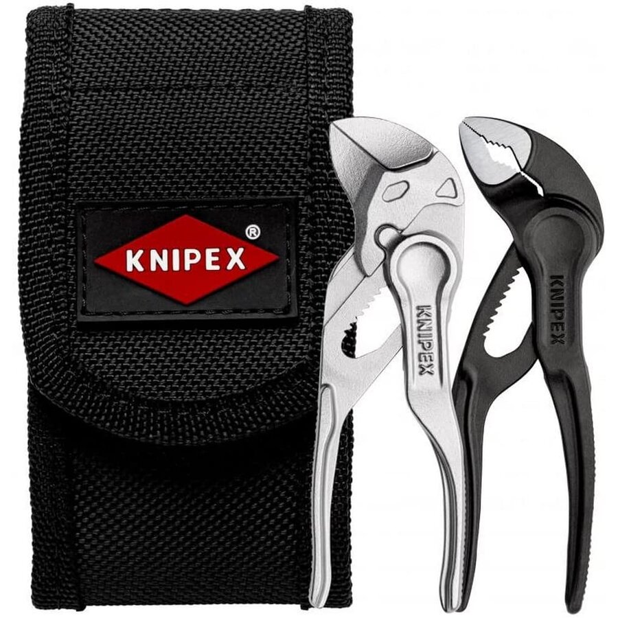 Oferte la pliers set XS with bag, 2 pieces (black, in tool belt bag)