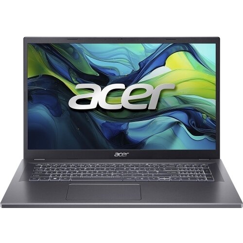 Laptop Aspire 17 FHD 17.3 inch Intel Core 7 150U 16GB 512GB SSD Free Dos Steel Gray