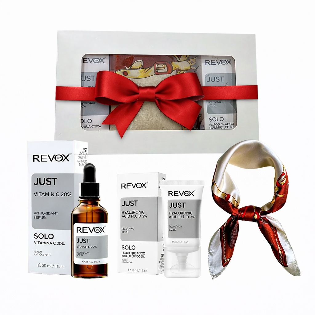 Oferte la Set Elysa – Ser Revox Vitamin C 20% 30ml, Hyaluronic Acid Fluid 3% 30ml