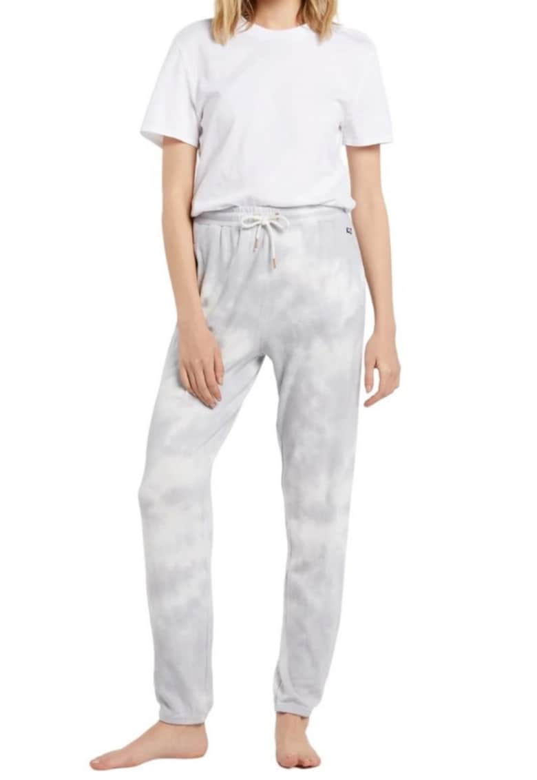 Oferte la Pantaloni dama  talie inalta - elastici - gri -
