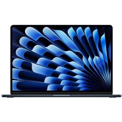 Laptop MacBook Air 15 with Liquid Retina (2025), Apple M4 Deca Core, 15.3 inch, RAM 32GB, SSD 2TB, Apple M4 10-core Graphics, INT KB, macOS Sequoia, Midnight