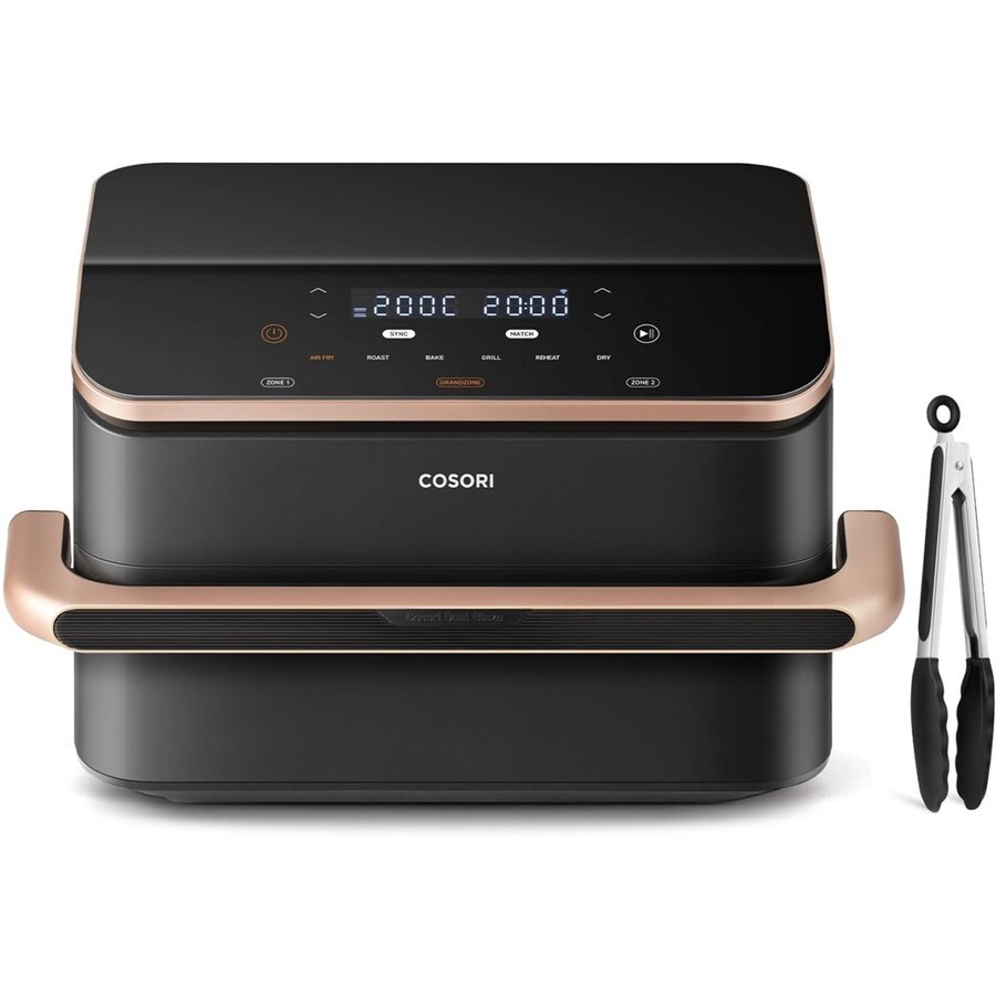 Oferte la Friteuza Dual Blaze TwinFry cu Aer Cald 10L 2800W Negru