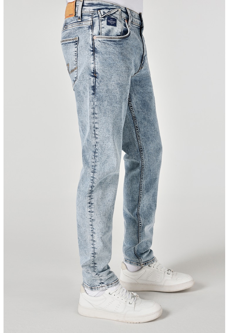 Blugi slim-fit Danny - Albastru glaciar