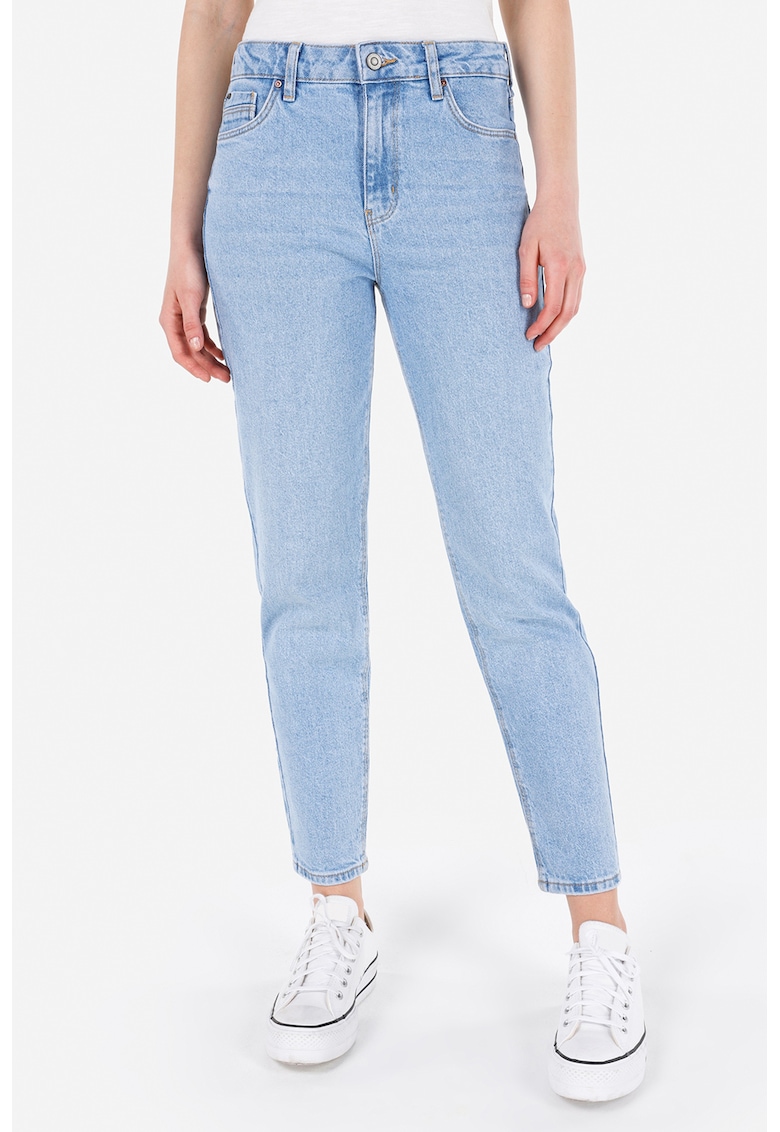 Blugi mom fit Maria - Albastru lavanda