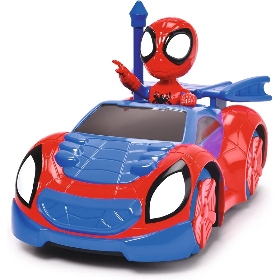 Oferte la Masina Spidey Web Crawler 1:24 +36luni Albastru/Rosu
