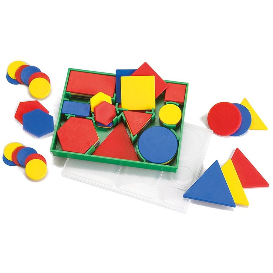 Oferte la Jucarie Set Forme Geometrice Colorate 60 Piese