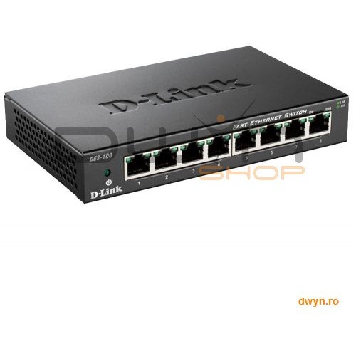 Oferte la Switch D-Link DES-108, 8 porturi 10/100