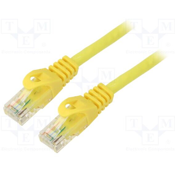 Oferte la Cablu UTP Lanberg PCU6-10CC-0050-Y, CAT.6, 0.5m (Galben)