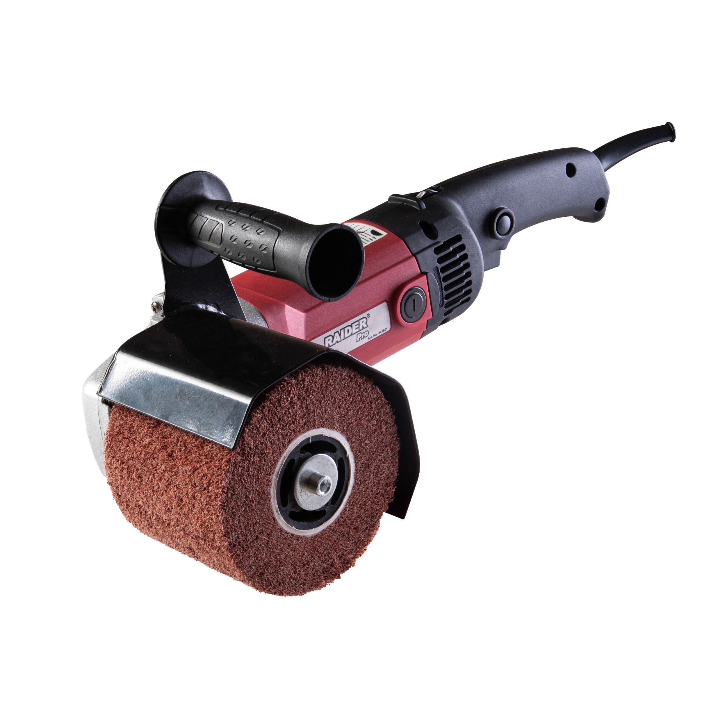 Oferte la Masina de slefuit Raider RDP-BM01, 2100 W, 120 x 19 x 100 mm, 3000 rpm + maner suplimentar, protectie
