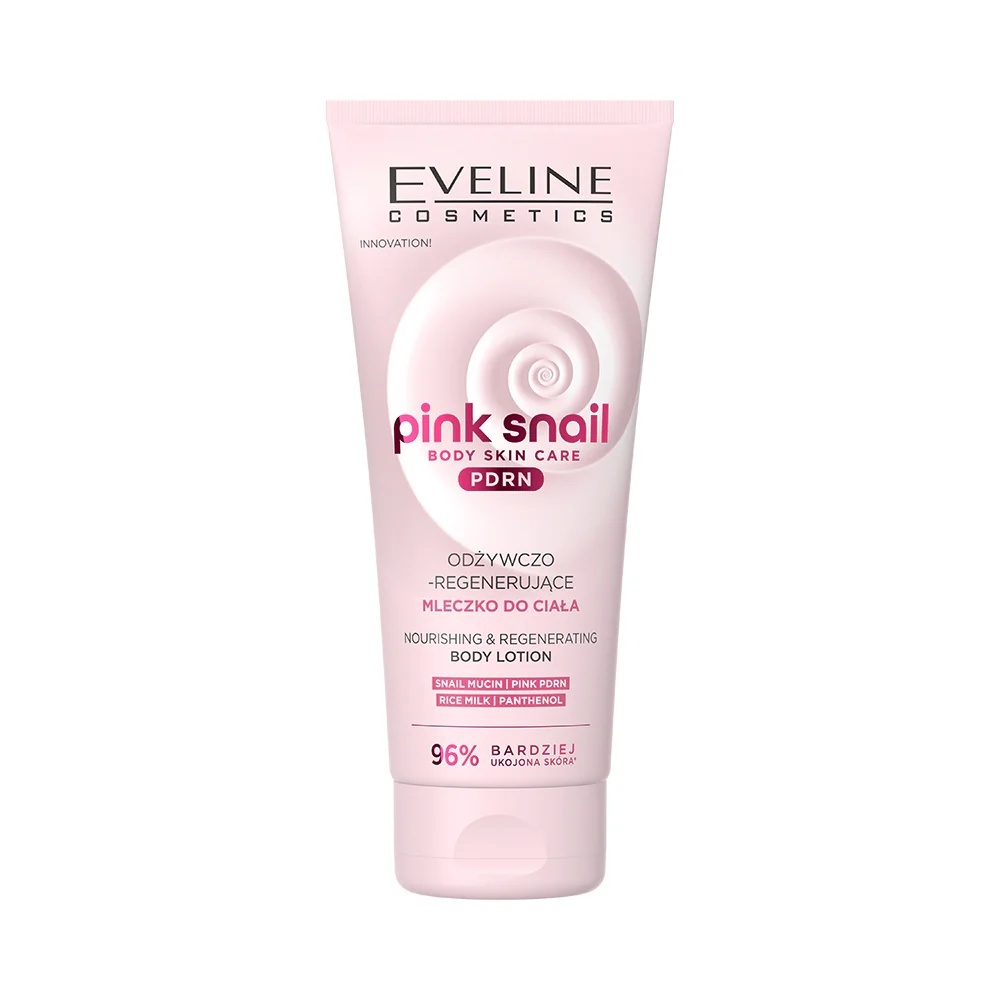 Oferte la Lotiune de Corp Nutritiva si Regeneranta Eveline Cosmetics Pink Snail PDRN, 200ml