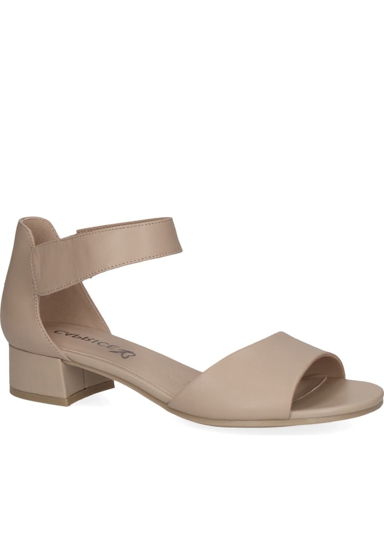 Sandale dama - Piele naturala - bej - Bej