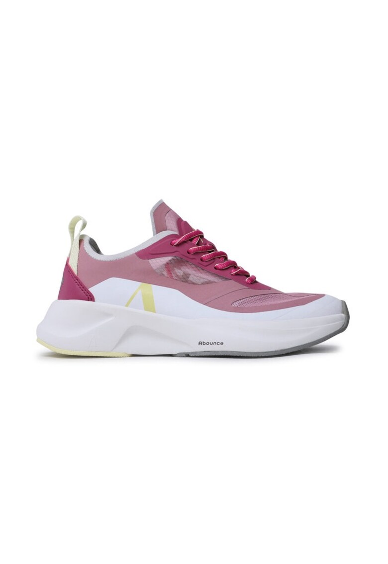 Pantofi dama - 41883 - Mesh - Roz - Alb