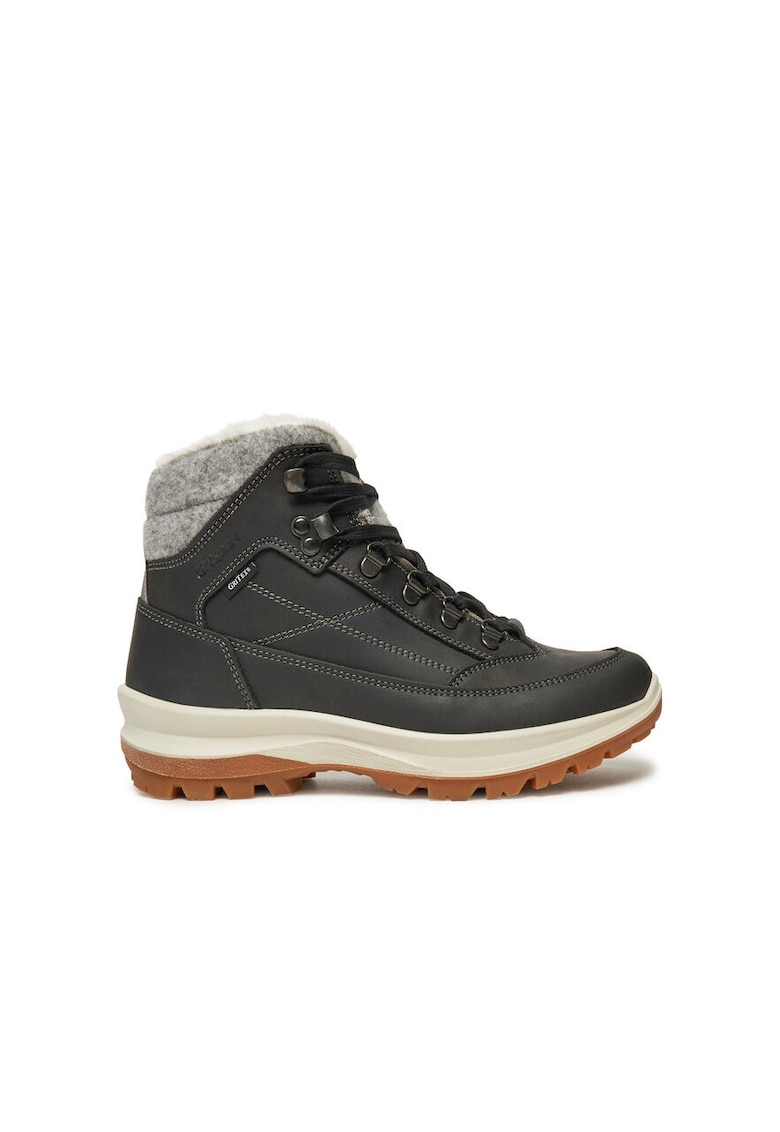 Oferte la Pantofi sport dama -  19952 - Piele lacuita - Negru