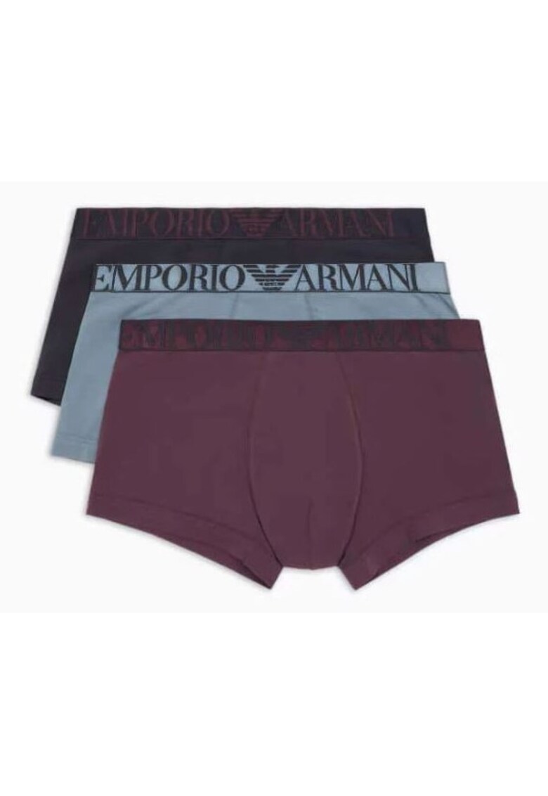 Set de boxeri cu logo : 3 perechi -