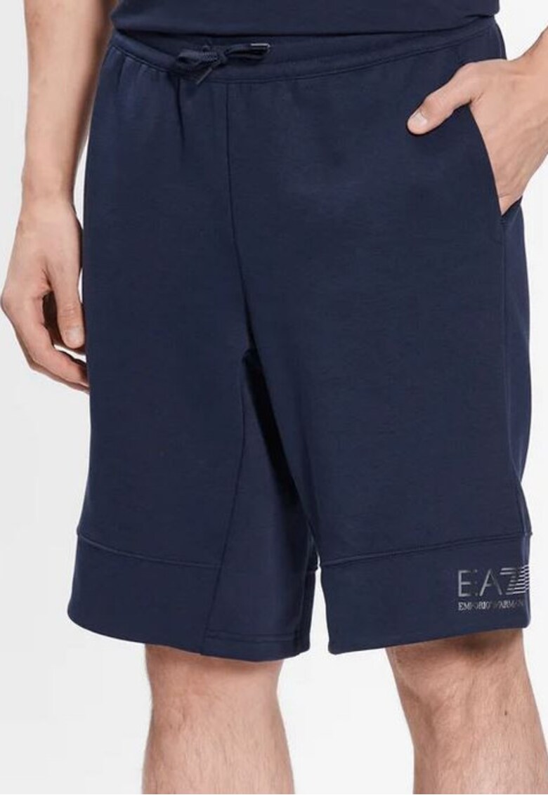 Pantaloni scurti bermude cu snur -