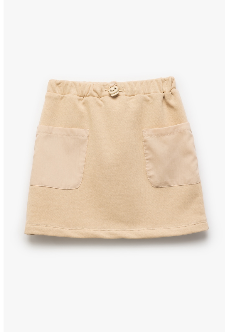 Oferte la Fusta dreapta cu talie elastica - Piersica