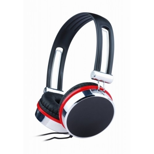 Casti cu microfon - dimensiune medie, stereo, black