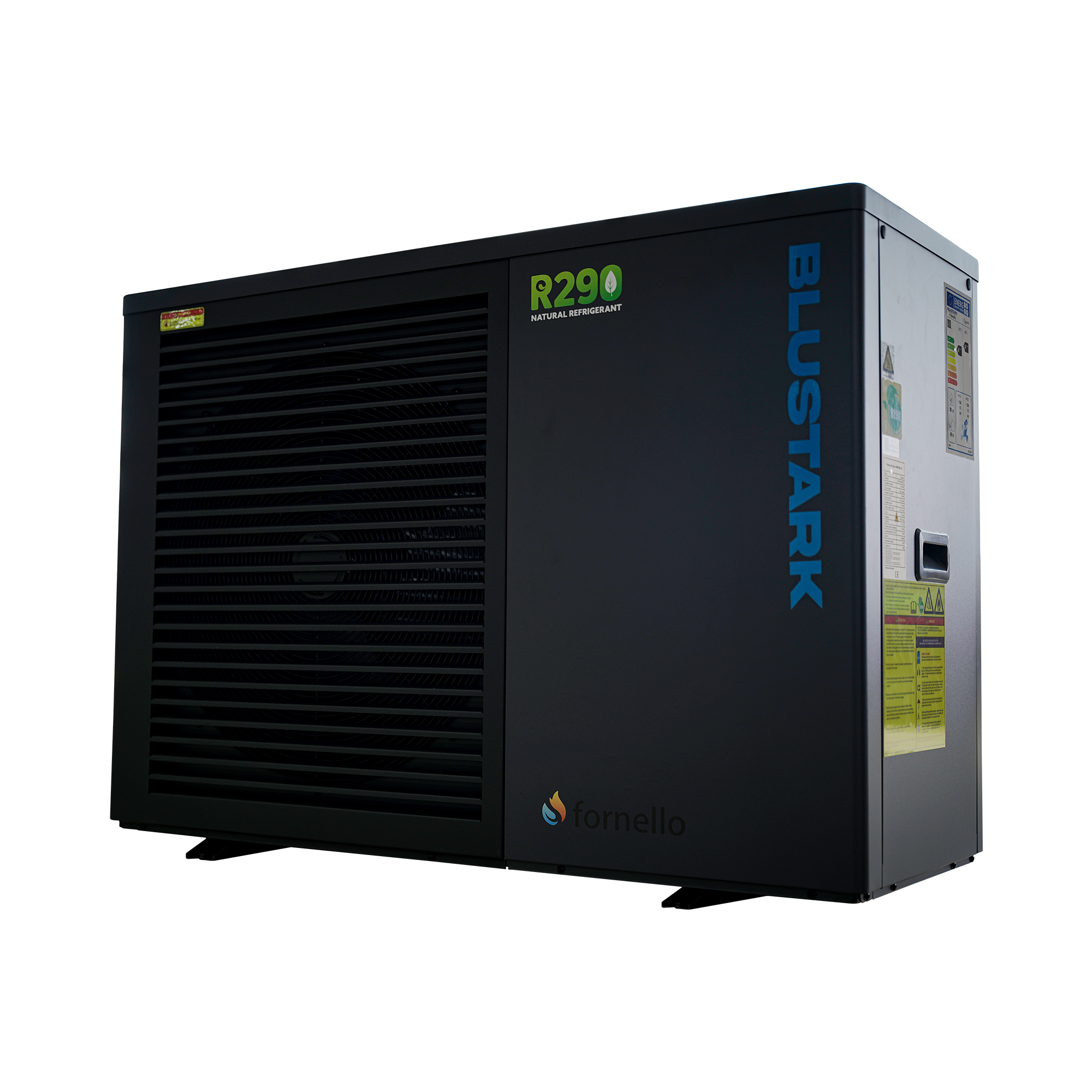 Oferte la Pompa de caldura Fornello BLUSTARK monobloc aer-apa ecologica R290  incalzire/racire/apa calda 6 kW Qsense 6  Full DC Inverter – ERP A+++ Wi-Fi