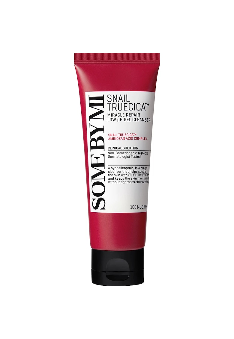 Oferte la Snail Truecica Miracle Repair Low ph Gel Cleanser Gel de curatare cu extract de ulei din arbore de ceai 100 ml
