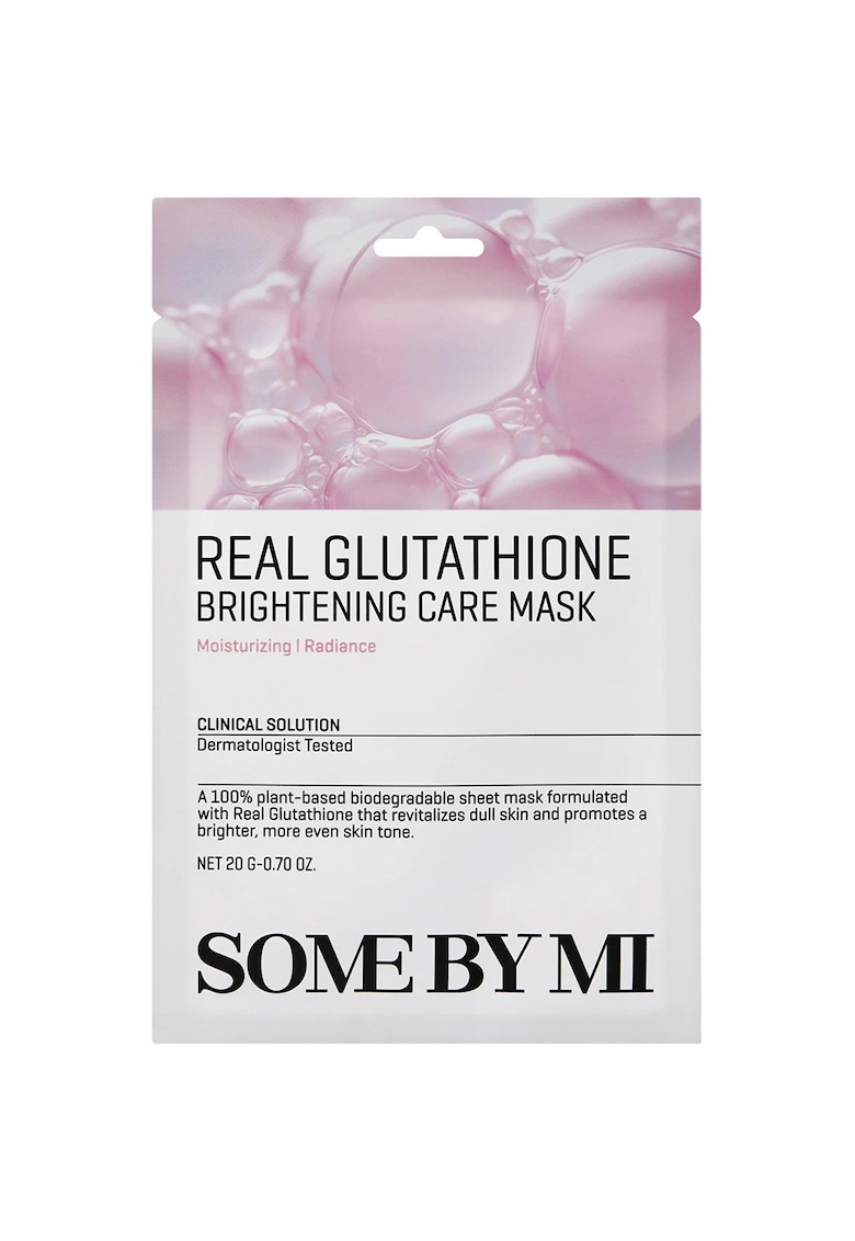 Masca servetel iluminatoare cu glutationa - Real Glutathione Brightening Care Mask - 20 gr.