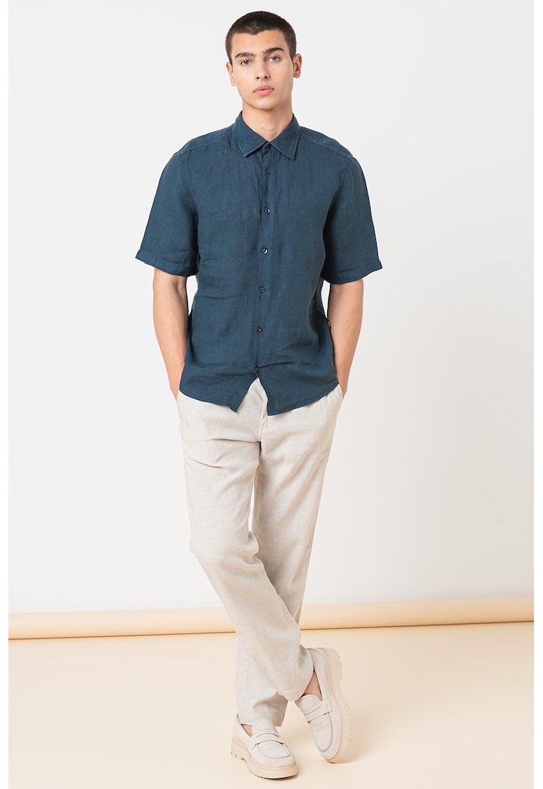 Camasa de in cu maneci scurte Rash - Albastru ultramarin