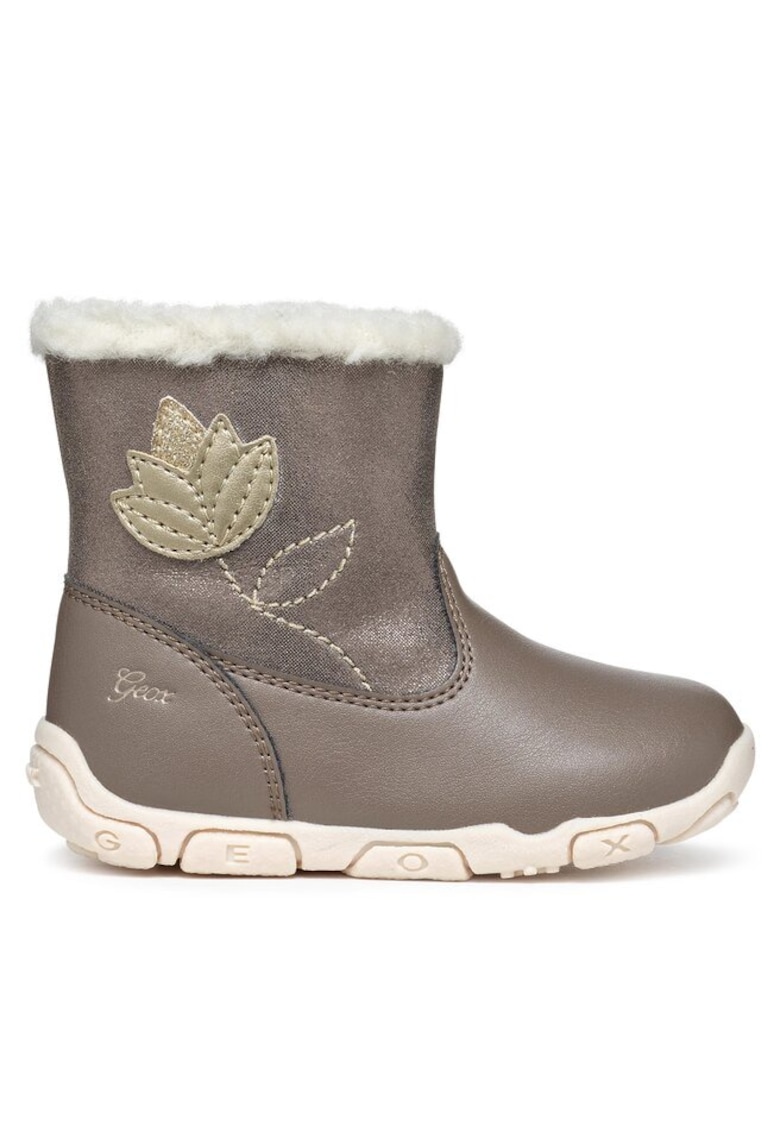 Ghete si cizme copii 302497416 - Piele ecologica/Textil - Gri