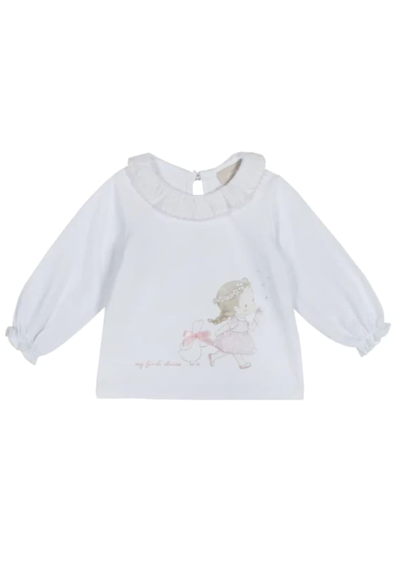 Oferte la Bluza  bumbac/elastan - alb - Alb