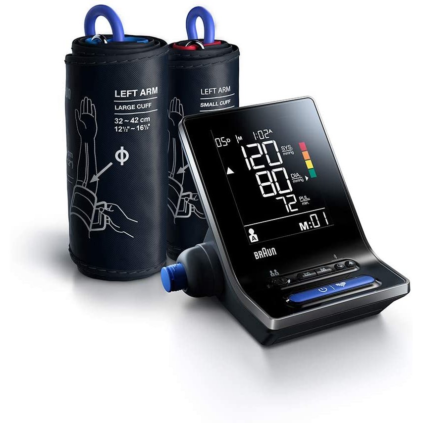 Oferte la Tensiometru Pentru Brat ExactFit ™ 5 BUA6350 Bluetooth 2 Mansete Incluse S-M/ L-XL Negru