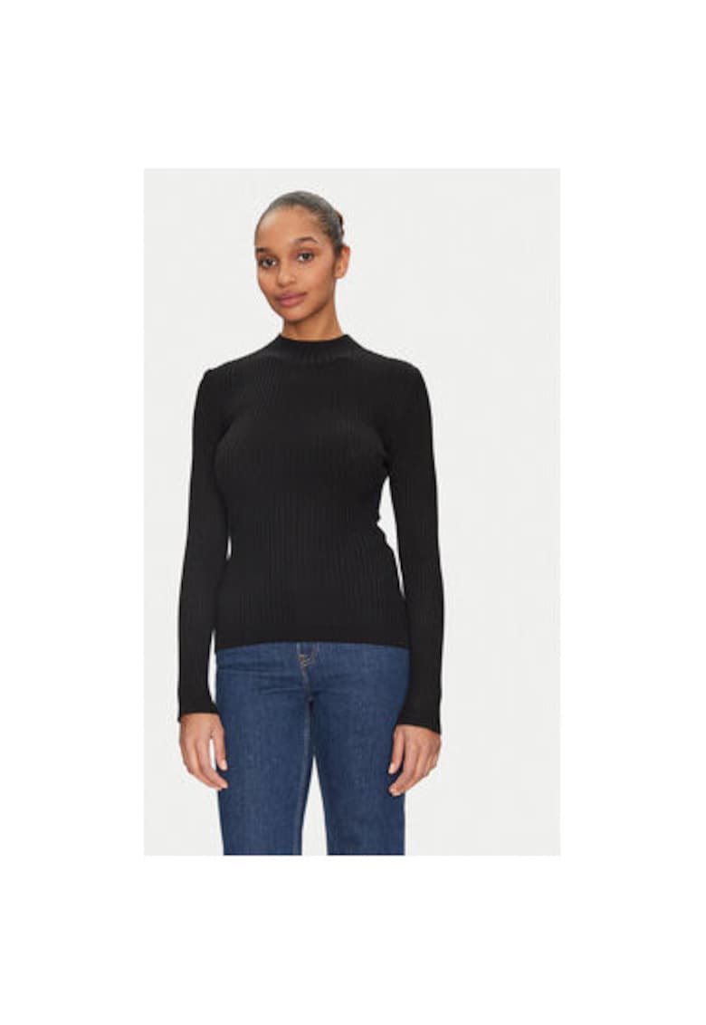 Oferte la Pulover dama -  305253217 - Viscoza/Poliamida - Negru - Negru