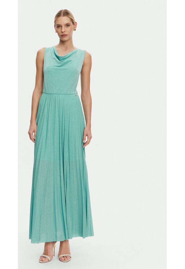 Rochie dama - 305291387 - Viscoza/Lurex - Verde - Verde
