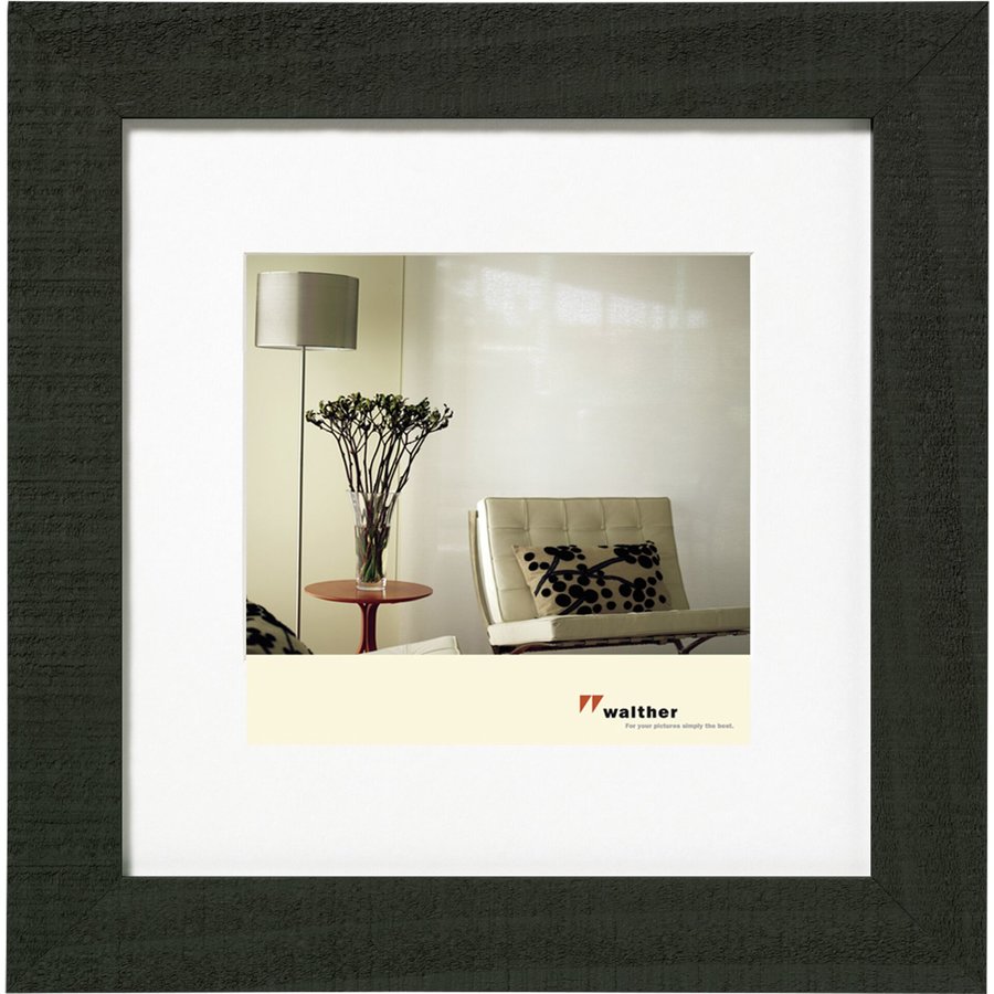 Rama foto Home 40x40cm Wood Black
