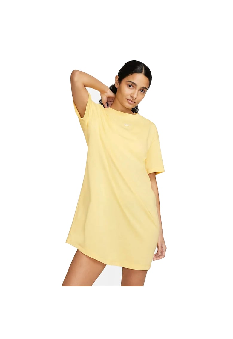 Oferte la Rochie  W NSW ESSNTL SS DRESS TSHRT - DV7882-795 - Femei - Auriu - Auriu