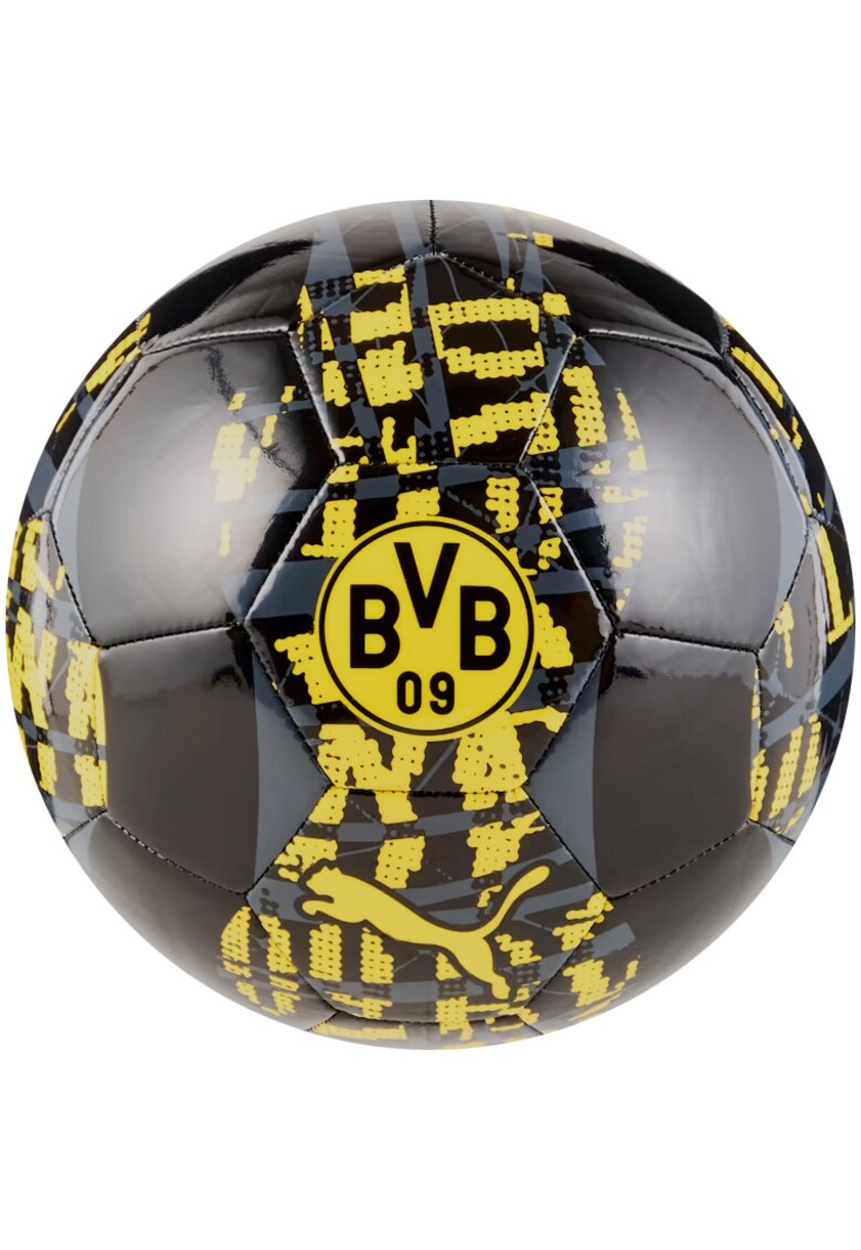 Oferte la Minge fotbal Bvb Prematch Ball  Black-Faster Yell - marimea 5 - negru