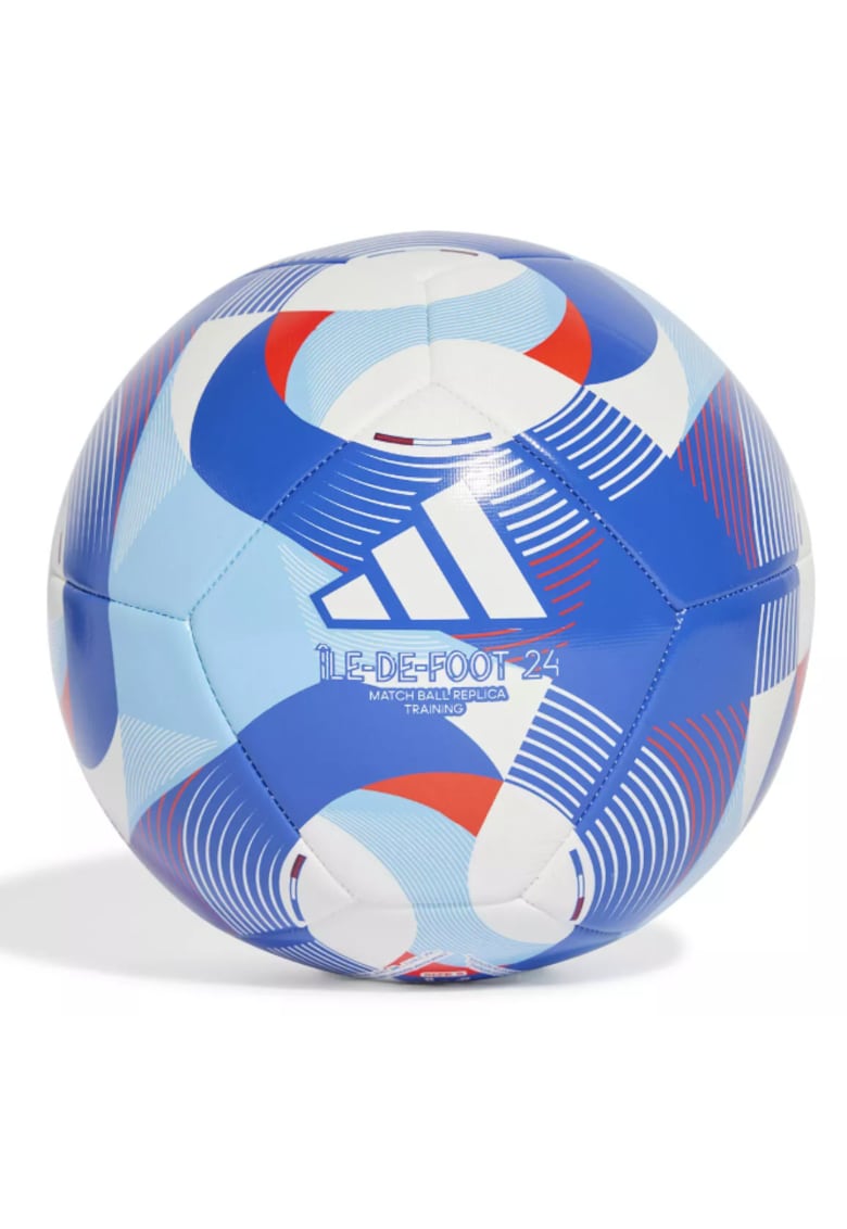 Oferte la Minge oficiala fotbal Adidas Olympics Training - marime 5 - alb/albastru