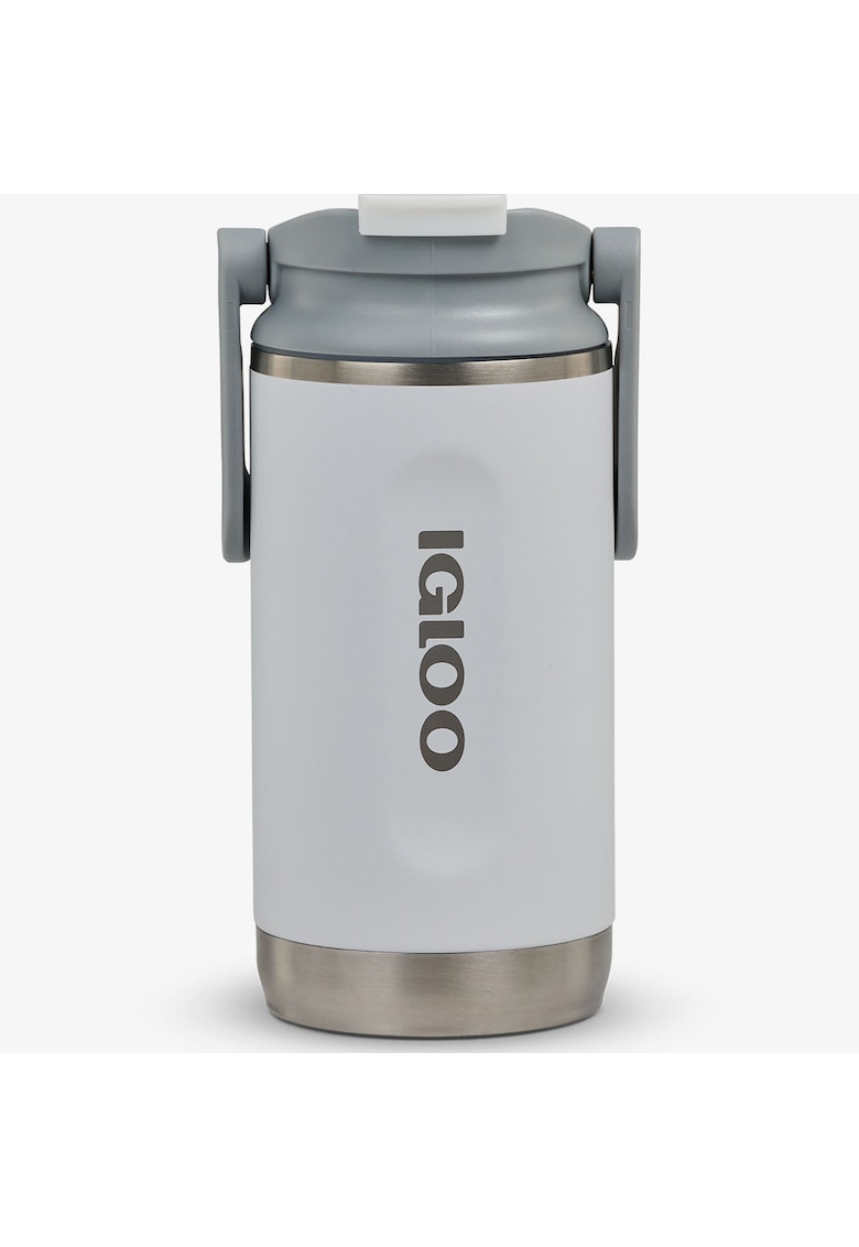 Oferte la Bidon termorezistent  12 Oz Flip n Sip Tumbler - alb
