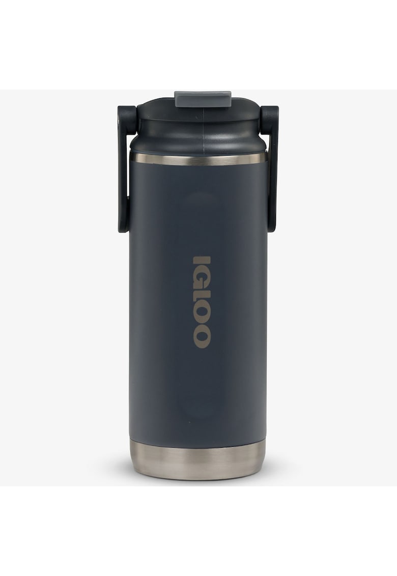 Oferte la Bidon termorezistent  16 Oz Flip n Sip Tumbler - gri inchis