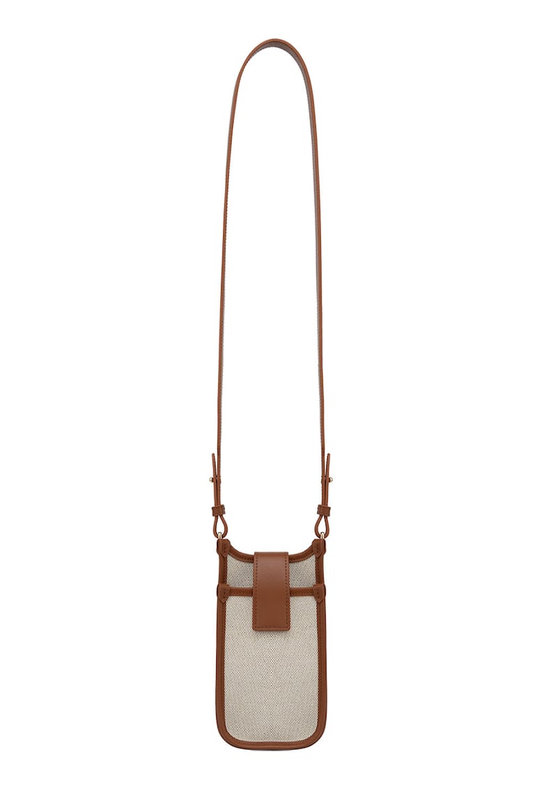 Oferte la Etui cu garnituri din piele pentru telefonul mobil - Caramel/Bej deschis