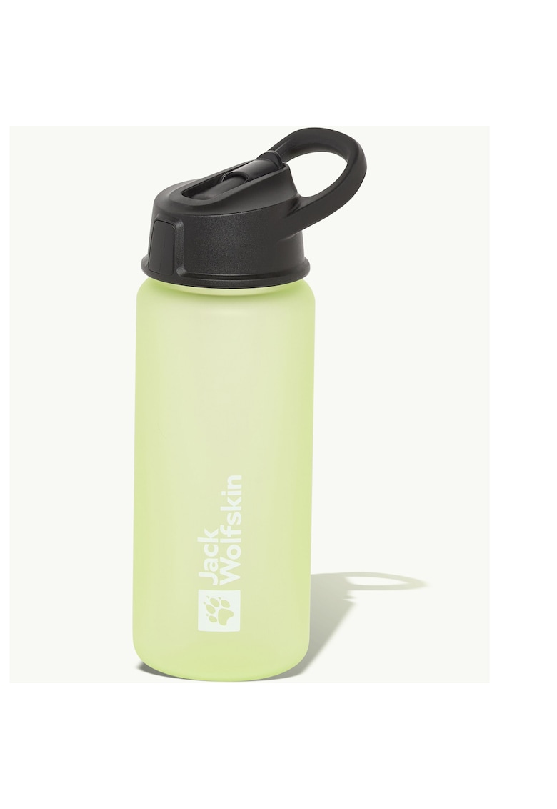 Oferte la Bidon hidratare cu pai  Saima Straw - Negru/Galben - 700 ml