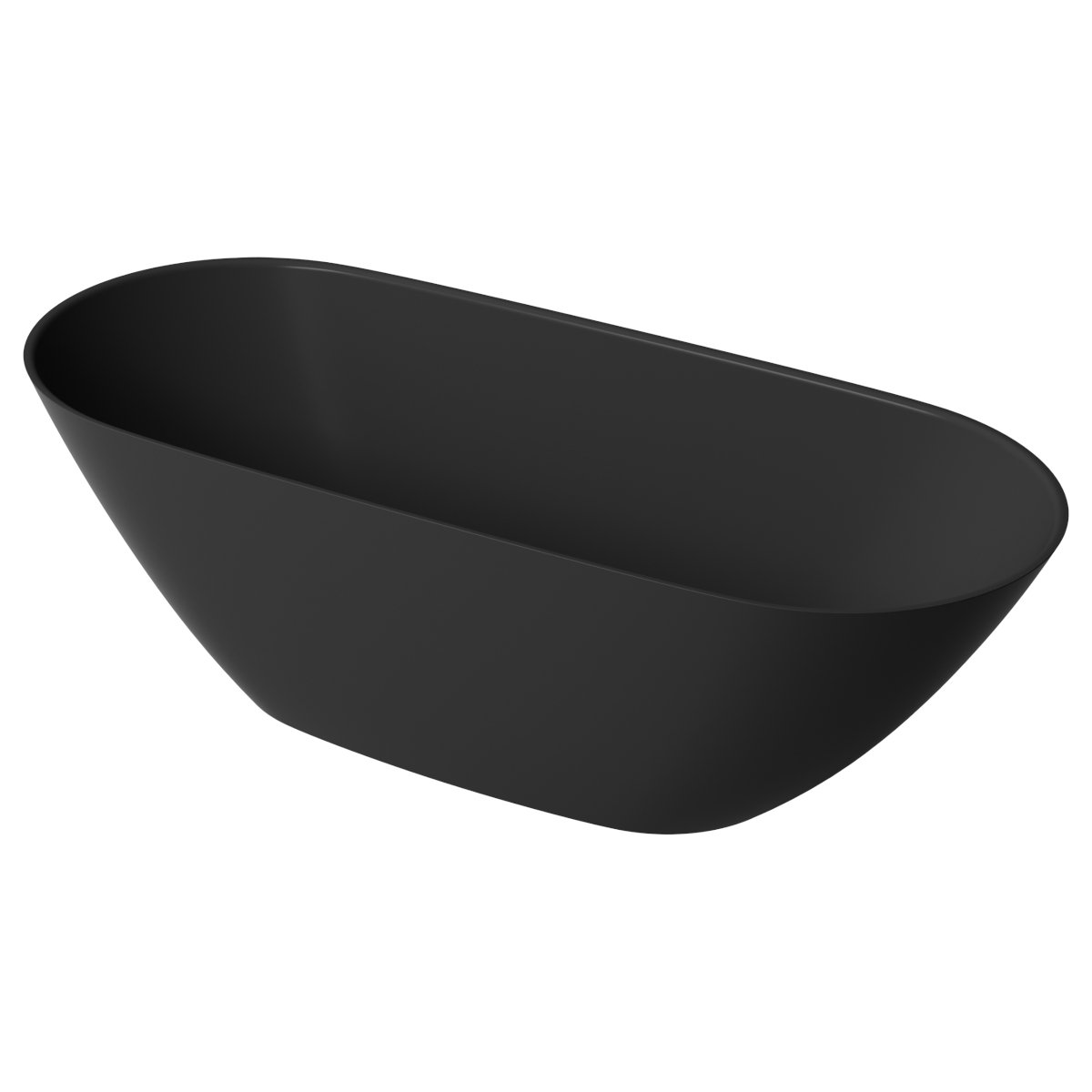 Oferte la Cada freestanding Marmite BT 0604, compozit mineral, fara preaplin, negru mat, 160 x 70 x 50 cm