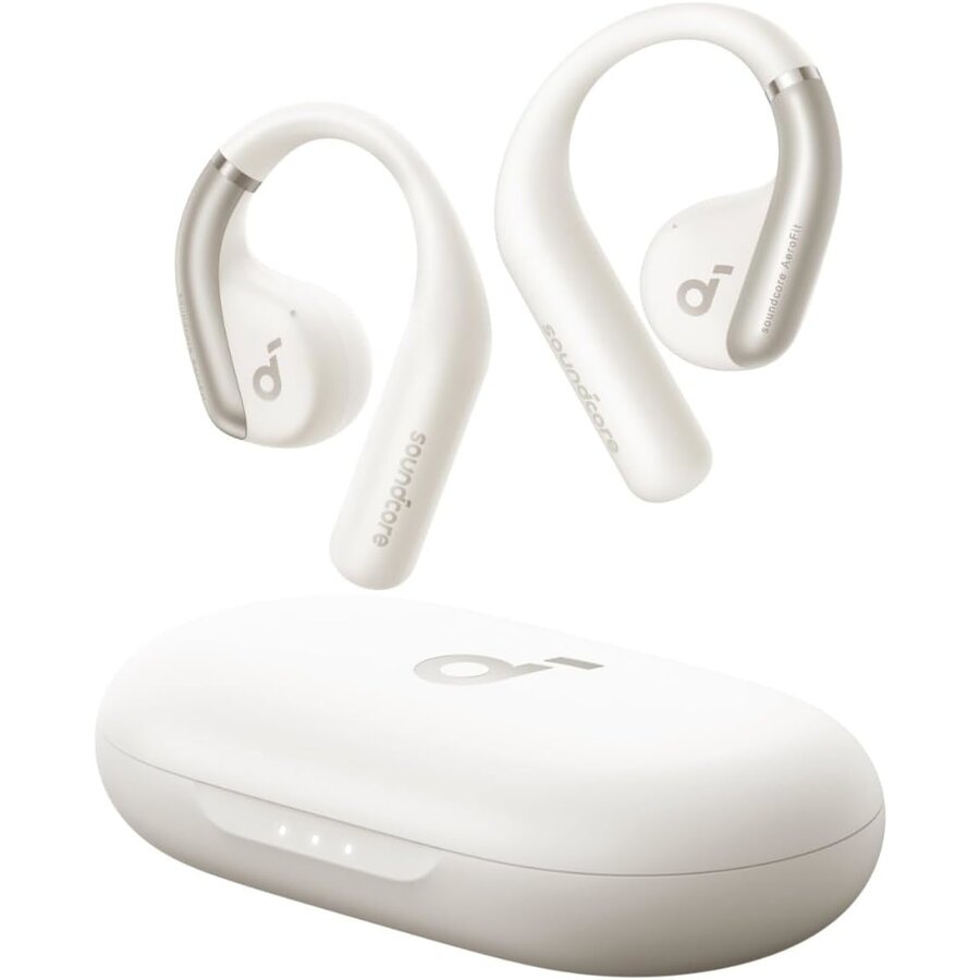 Oferte la Casti SoundCore AeroFit Wireless Alb