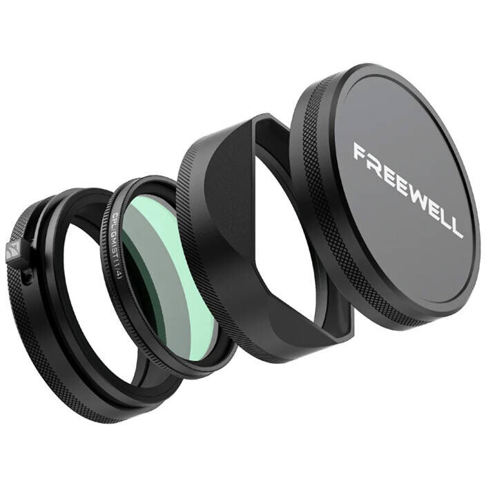 Oferte la Accesoriu Camera Video Actiune compatibil cu Fuji X100VI / X100V / X100 / X100S / X100F / X100T, 1xCPL, 1x 1/4 Glow Mist, 1x Parasolar, 1x Capac obiectiv, Negru
