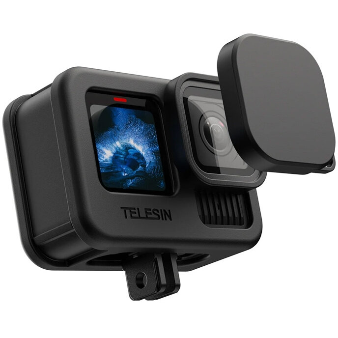 Oferte la Accesoriu Camera Video Actiune Silicon Case 2.0 pentru camera video GoPro HERO 13 / 12 / 11 Negru