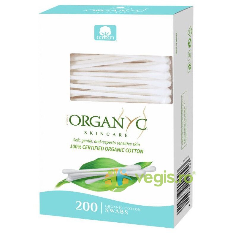 Oferte la Betisoare cu Bumbac Organic 200buc
