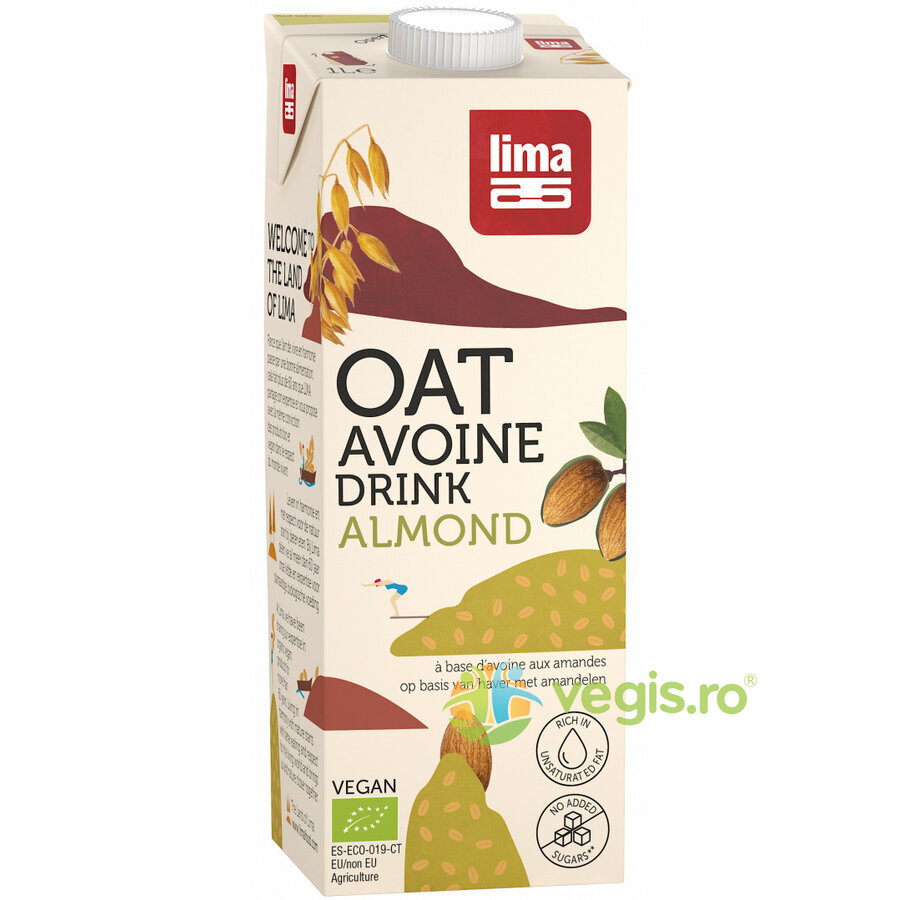 Oferte la Bautura Vegetala de Ovaz cu Migdale Ecologic/Bio 1L