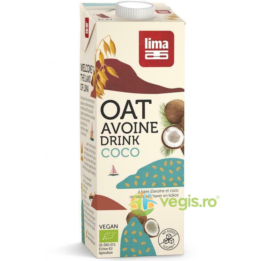Oferte la Bautura Vegetala de Ovaz cu Cocos Ecologic/Bio 1L